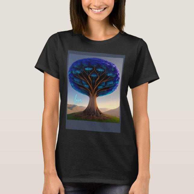 Camiseta Beautiful Vibrant Tree Nature s Beauty  5 (Frente)