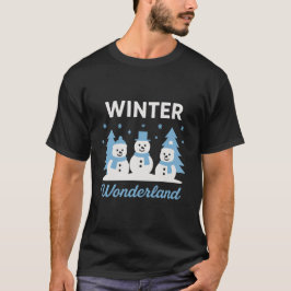Camiseta Beautiful Winter Wonderland Snow Atmosphere Nature