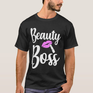 Camiseta Beauty Boss Authority Work Humor