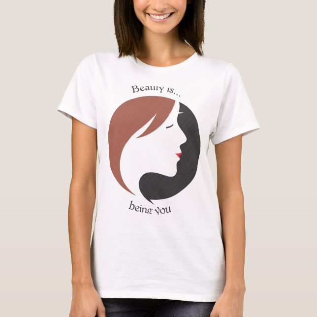 Camiseta Beauty is.... (Frente)