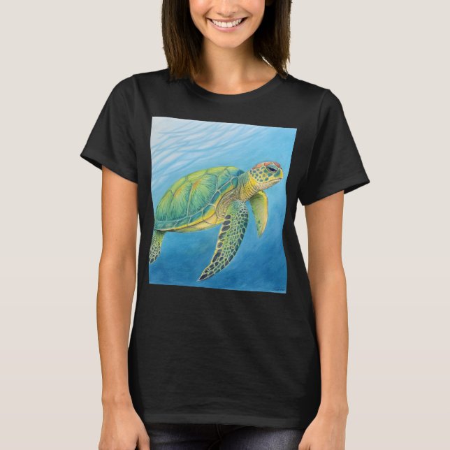 Camiseta Beauty of the turtle (Frente)