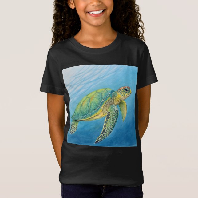 Camiseta Beauty of the turtle (Frente)