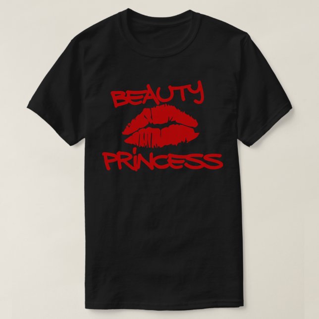 Camiseta Beauty Princess (Frente do Design)