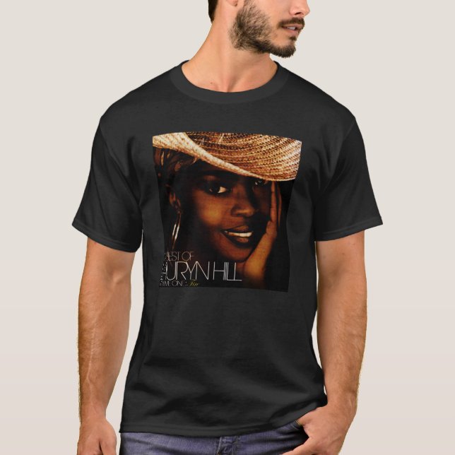 Camiseta Beauty Singer Mulher Lauryn Hill (Frente)