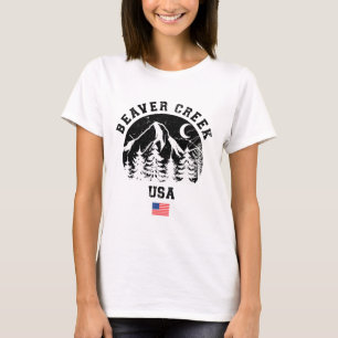 Camiseta Beaver Creek Colorado Ski Resort Alpino Skiing Ame