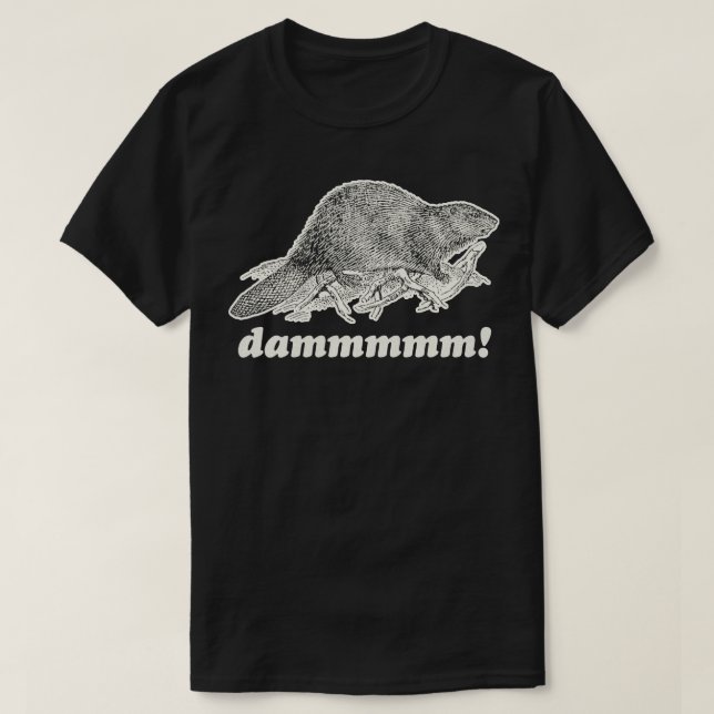 Camiseta Beaver DAM (Frente do Design)