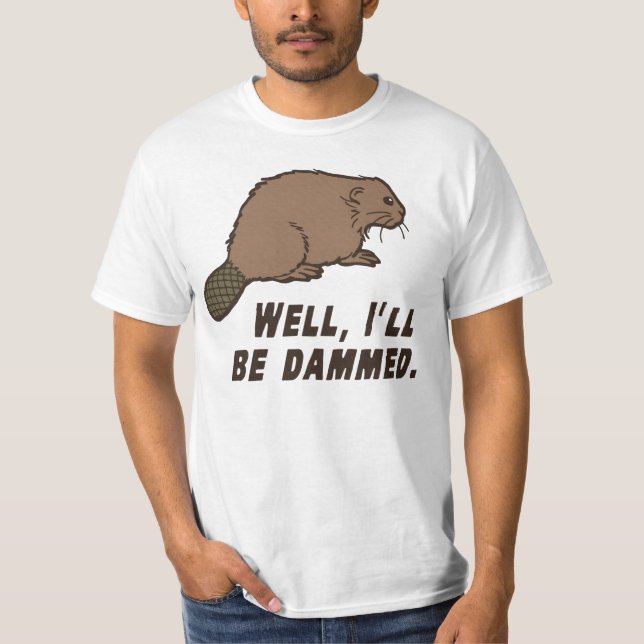 Camiseta Beaver danificado (Frente)