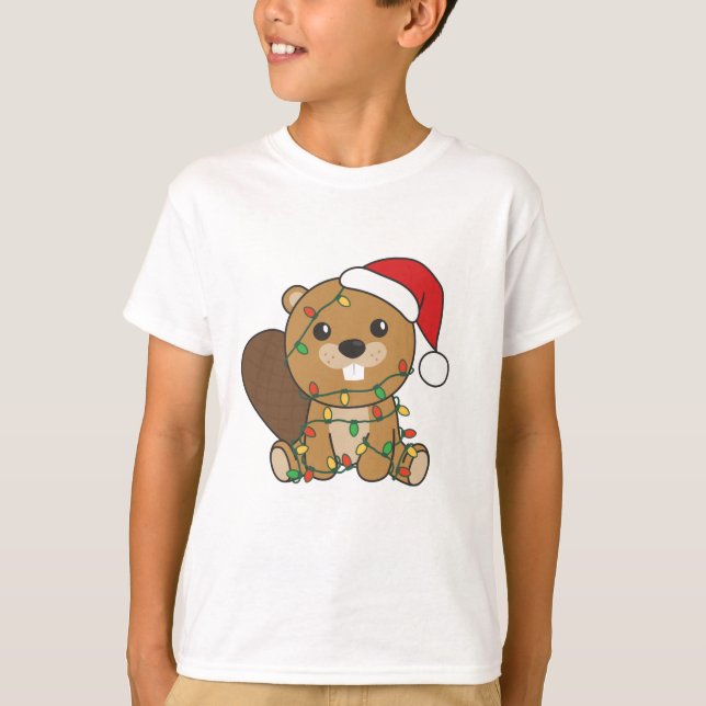 Camiseta Beaver de inverno em Beaver (Frente)