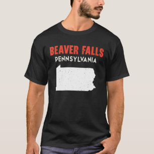 Camiseta Beaver Falls Pennsylvania EUA State America Viagem