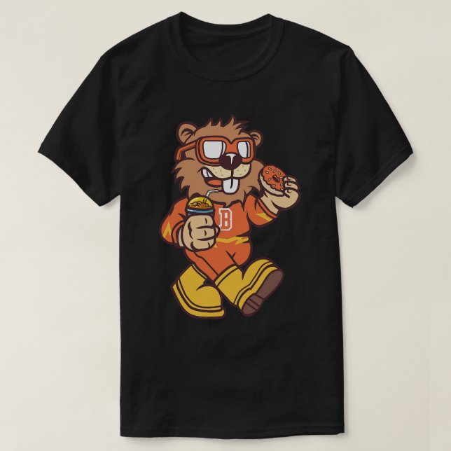 Camiseta Beaver Hero (Frente do Design)