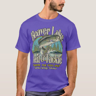 Camiseta Beaver Lake Bait em 1973