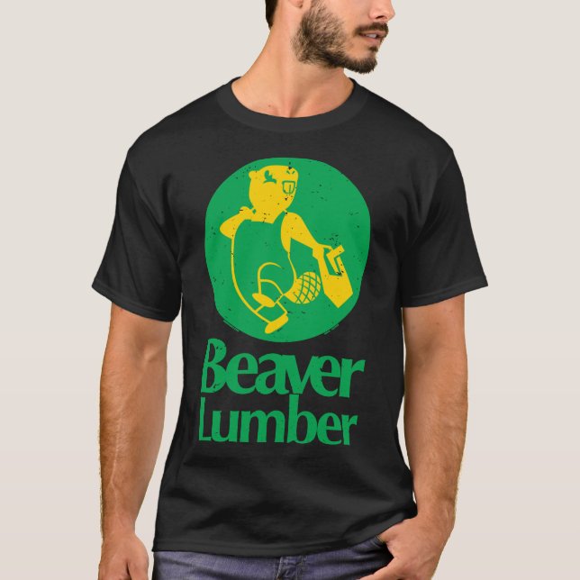 Camiseta Beaver Lumber (worn) [Roufxis - RB] Essential T-Sh (Frente)