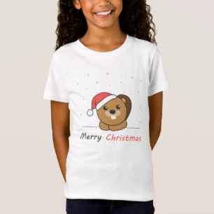 Camiseta Beaver Natal Neve Inverno Beaver
