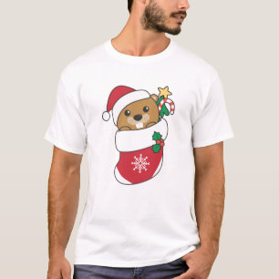 Camiseta Beaver Natal Neve Inverno Beaver