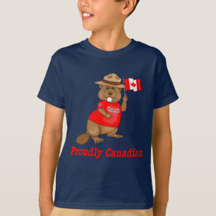 Camiseta Beaver orgulhosamente canadense