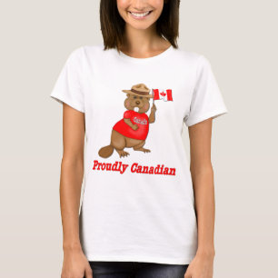 Camiseta Beaver orgulhosamente canadense