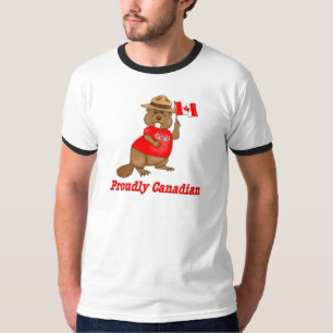Camiseta Beaver orgulhosamente canadense