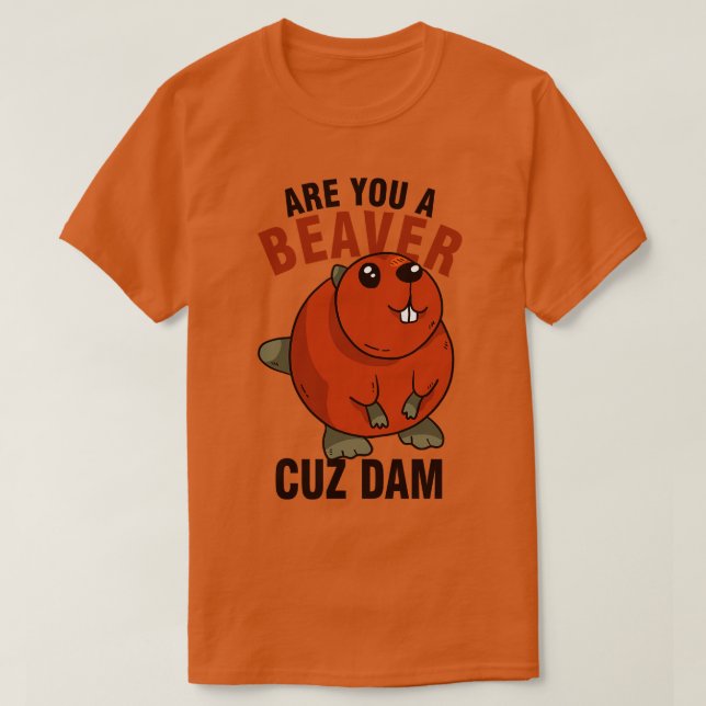 Camiseta Beaver Rodent (Frente do Design)