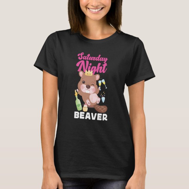 Camiseta Beaver Sábado, Beaver 1 (Frente)