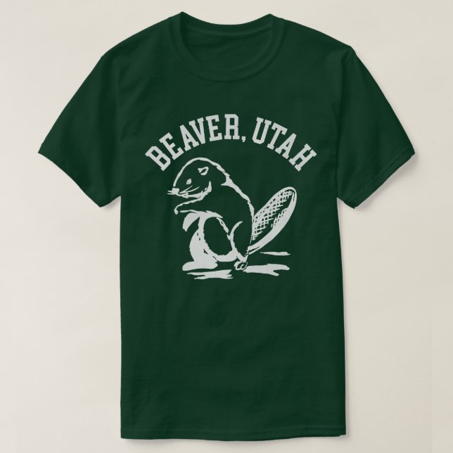 Camiseta Beaver Utah (Frente do Design)
