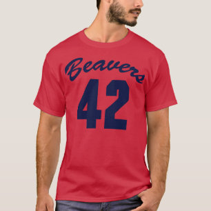 Camiseta Beavers 42 vintage Teen Wolf jersey