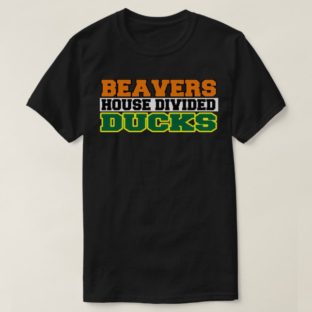 Camiseta Beavers House Patos Divididos (Frente do Design)