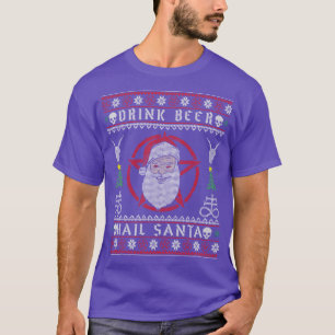 Camiseta Beba a Satã de granizo da cerveja I Baphomet Death