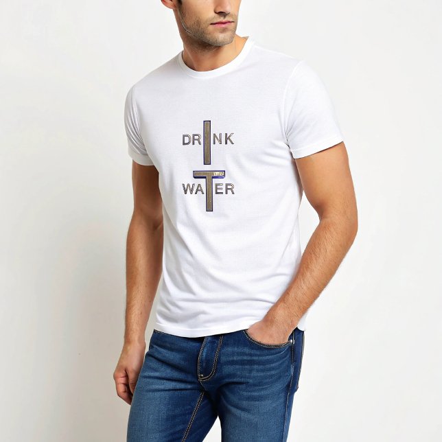 Camiseta Beba Água (Criador carregado)
