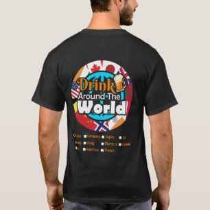 Camiseta Beba Ao Redor Do Mundo