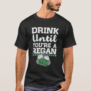 Camiseta Beba Até Ser Um Presente De Dia de São Patrício Re