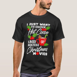Camiseta Beba Cacau Quente Assista Filmes De Natal Engraça