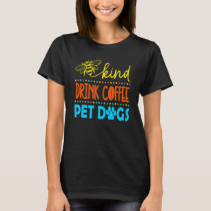 Camiseta Beba Café Dogs Animais Resgate