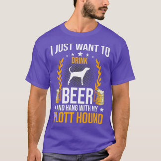 Camiseta Beba Cerveja E Aguente Com Meu Cachorro De Cachorr