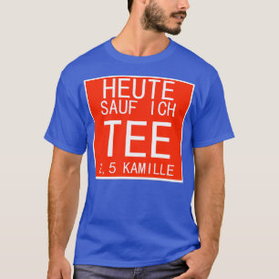 Camiseta Beba chá Tea Time Chamomile Tea Cup Presente