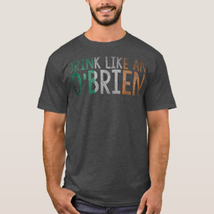 Camiseta Beba Como Um Apelido Irlandês Da OBrien