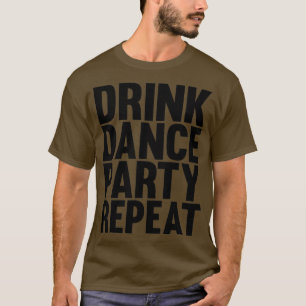 Camiseta beba dança festa repita