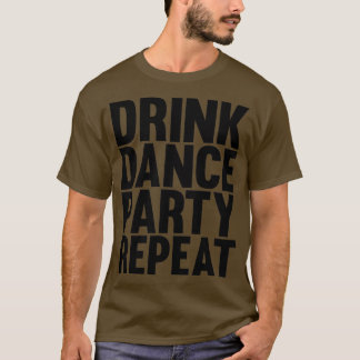 Camiseta beba dança festa repita