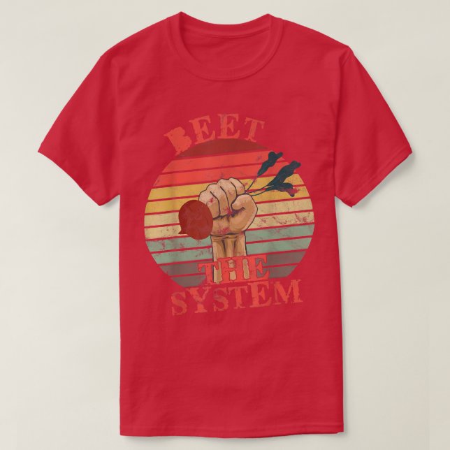 Camiseta Beba do sistema vegetariano vegetariano (Frente do Design)