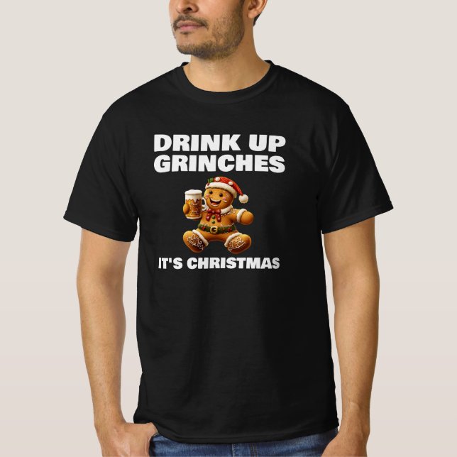 Camiseta Beba Grinches, é Natal (Frente)