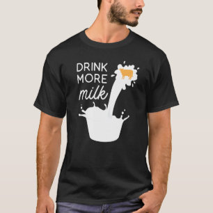 Camiseta Beba Mais Leite Vaca Leiteiro