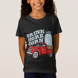 Camiseta Beba Mais Pedra Vermelha De Milho E Moonshine Ja