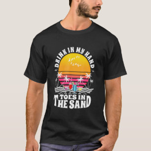 Camiseta Beba Na Minha Mão Os Dedos No Retrovisor De Verão