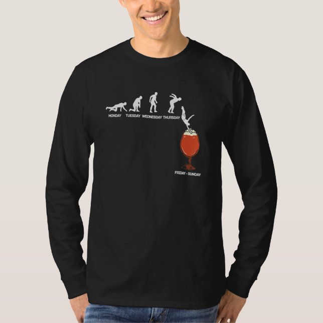 Camiseta Beba o Artesanato de álcool do driver Bebado do be (Frente)