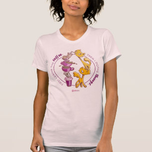 Camiseta Beba o café, faça as coisas