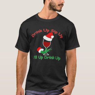 Camiseta Beba Sip Up Fill Up Beba Papais noeis de Vidro par