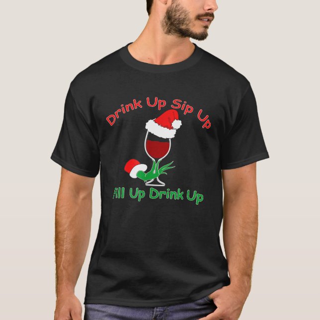 Camiseta Beba Sip Up Fill Up Beba Papais noeis de Vidro par (Frente)