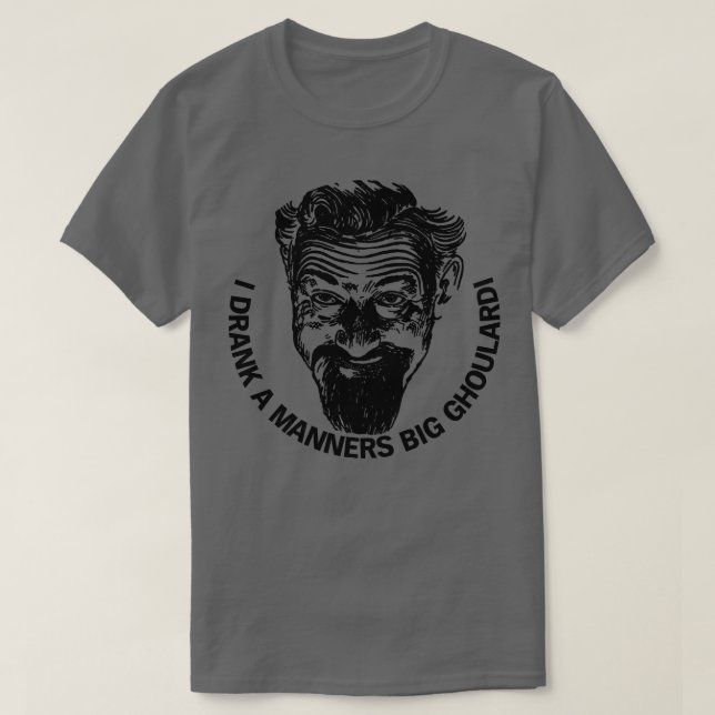 Camiseta Beba uma Maneira Grande Ghoulardi (Frente do Design)