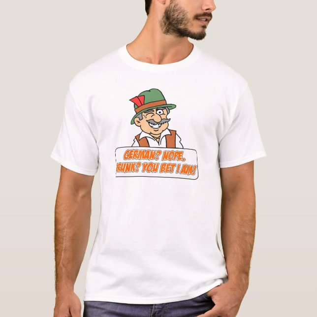 Camiseta Bebado Alemão (Frente)