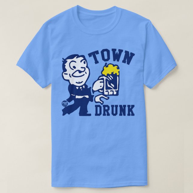 CAMISETA BEBADO DA CIDADE (Frente do Design)