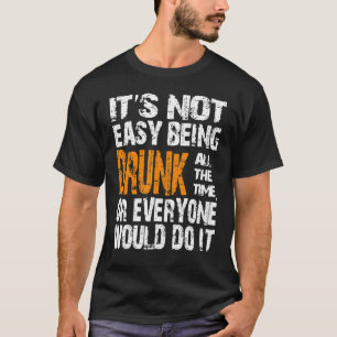 Camiseta Bebado De Dia de São Patrício Lucky Bartender O Te